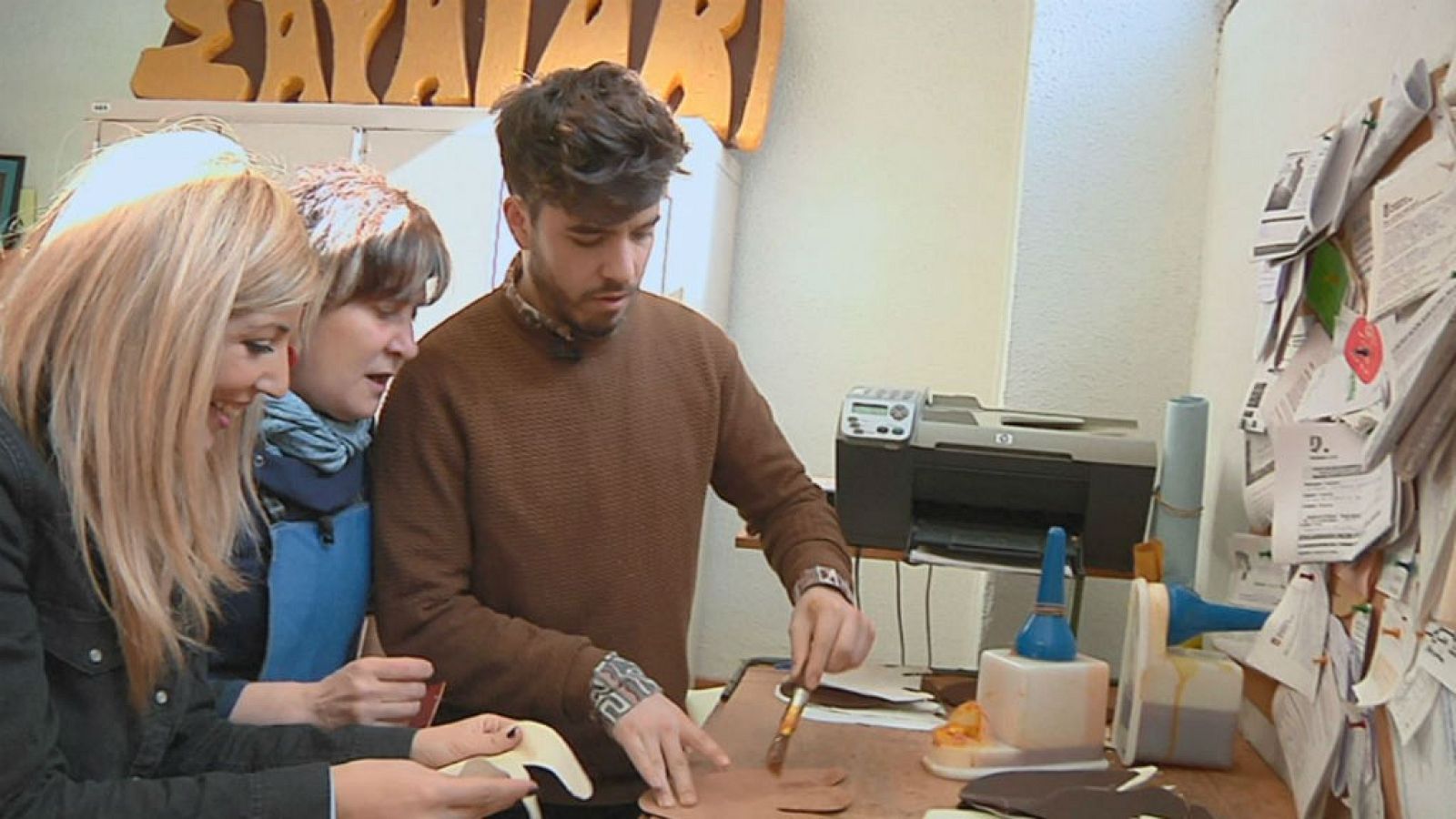 Roi, zapatero por un día