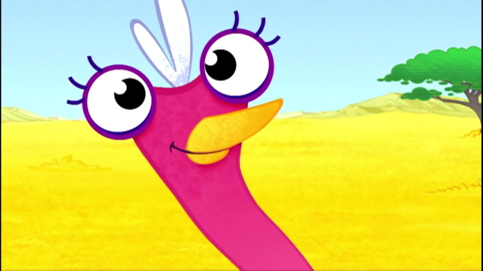 Olive y las laboriosas abejitas - Olive la pequeña avestruz | Ver