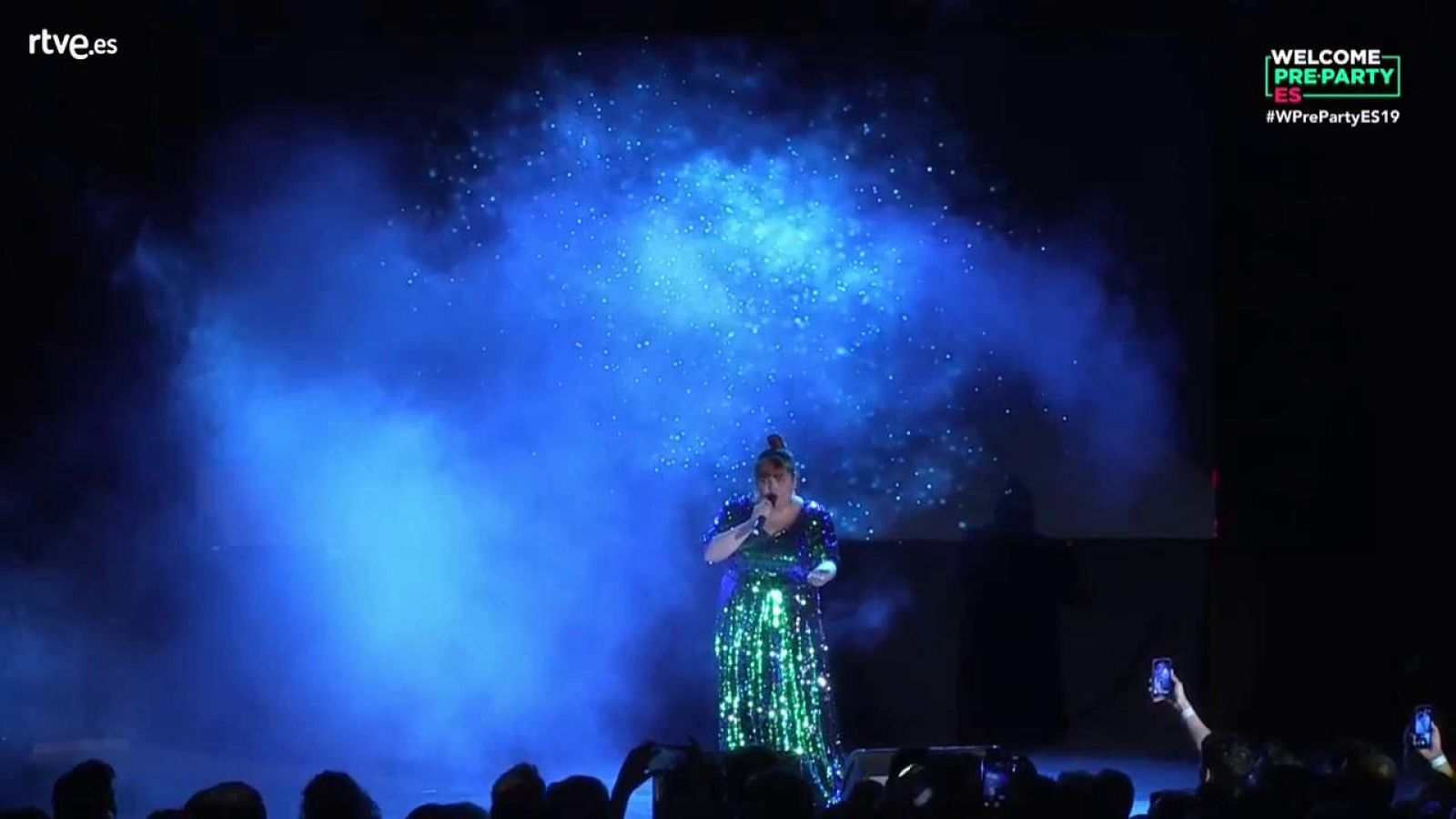 Eurovisión 2019 - Vânia Fernandes canta "Senhora do mar" en la Welcome PreParty 2019