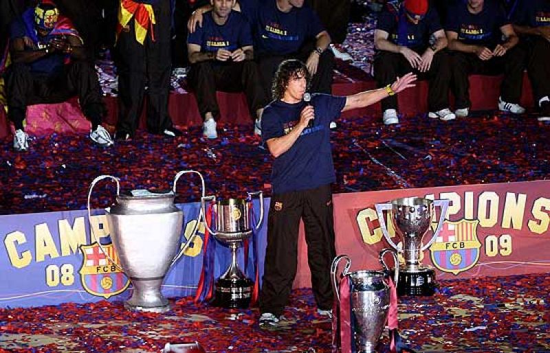 Copa, Liga, Champions y fiesta