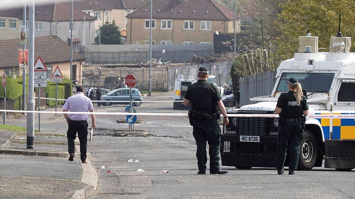 Informativo 24h - Dos detenidos por el asesinato de la periodista durante los disturbios en Irlanda del Norte