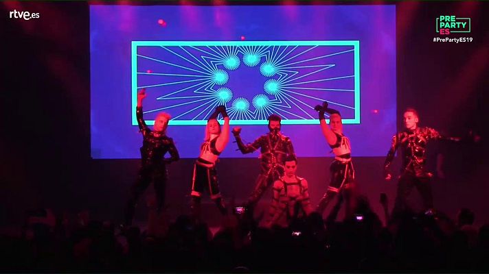 Eurovisión - Hatari canta "Hatrio mun sigra"