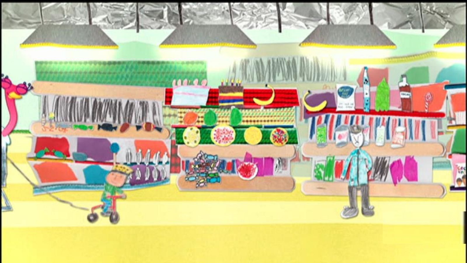 Olive y el superpaseo por el supermercado - Olive la pequeña avestruz | Ver