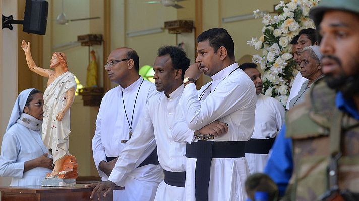 Telediario 1 - El turismo y la minoría cristiana han sido los objetivos de los atentados en Sri Lanka