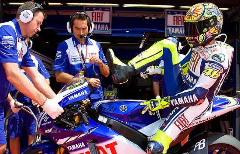 Lorenzo ha sido más rápido que Rossi en casa del italiano.