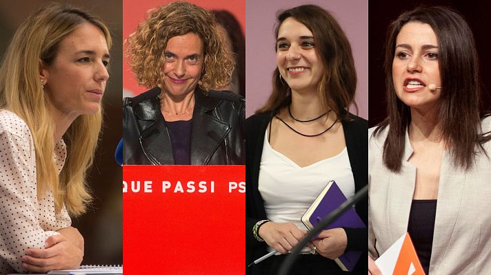 Telediario 1 - Consejos y ánimo para los candidatos antes del debate