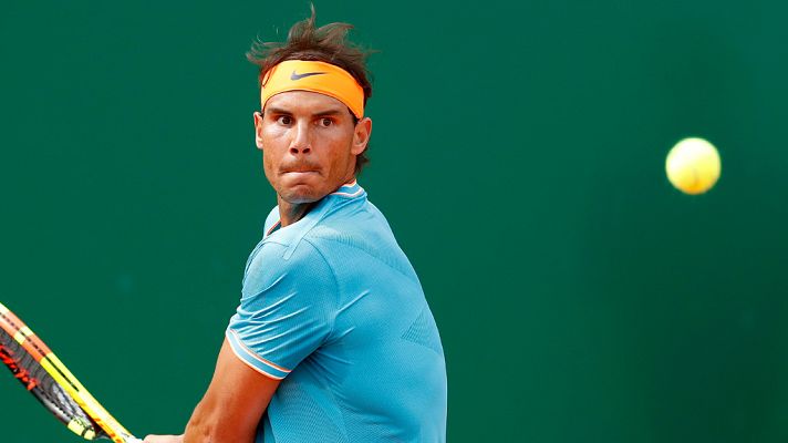 Telediario 1 - Rafa Nadal comienza la defensa del título en el Godó