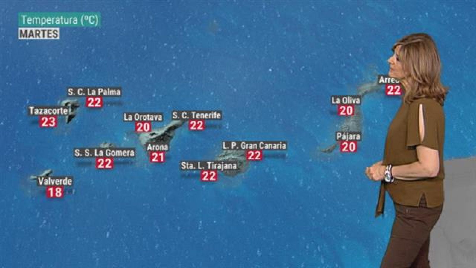 El tiempo en Canarias - 23/04/2019