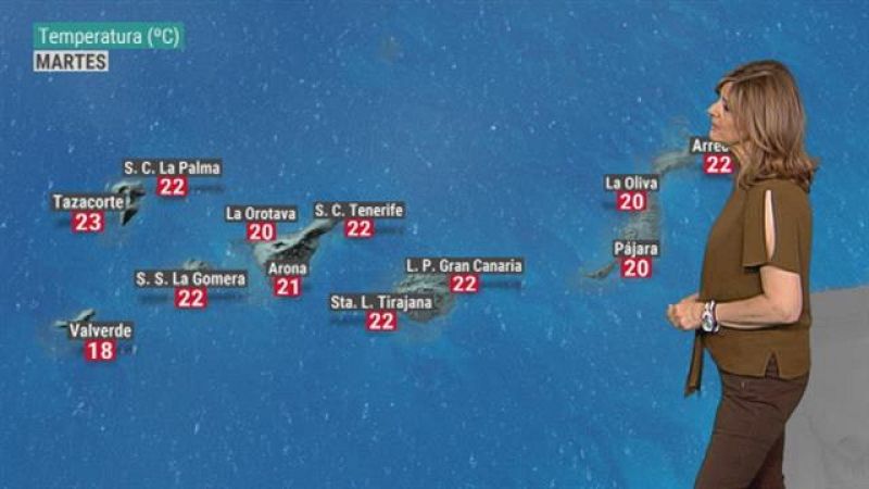 El tiempo en Canarias - 23/04/2019