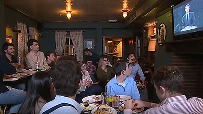 Telediario 1 - Jóvenes expertos en oratoria juzgan el debate de RTVE