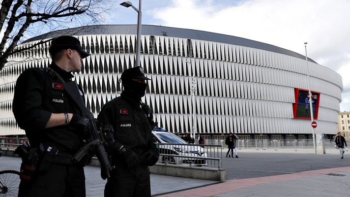 Telediario 1 - Preocupa el repunte de la violencia en los estadios de fútbol españoles