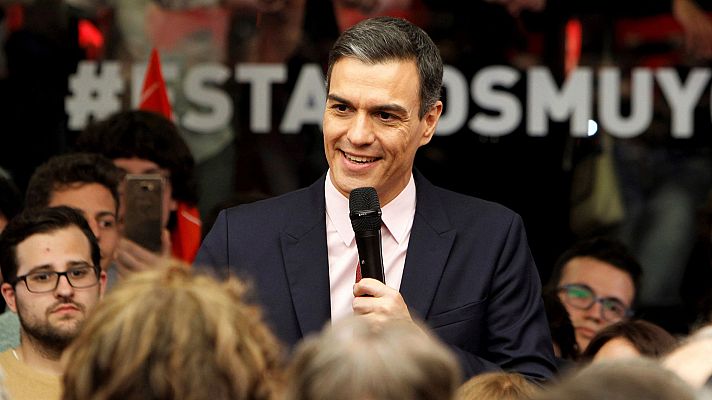 Telediario 1 - Valoraciones de los cuatro candidatos a la Presidencia del Gobierno tras el segundo debate electoral