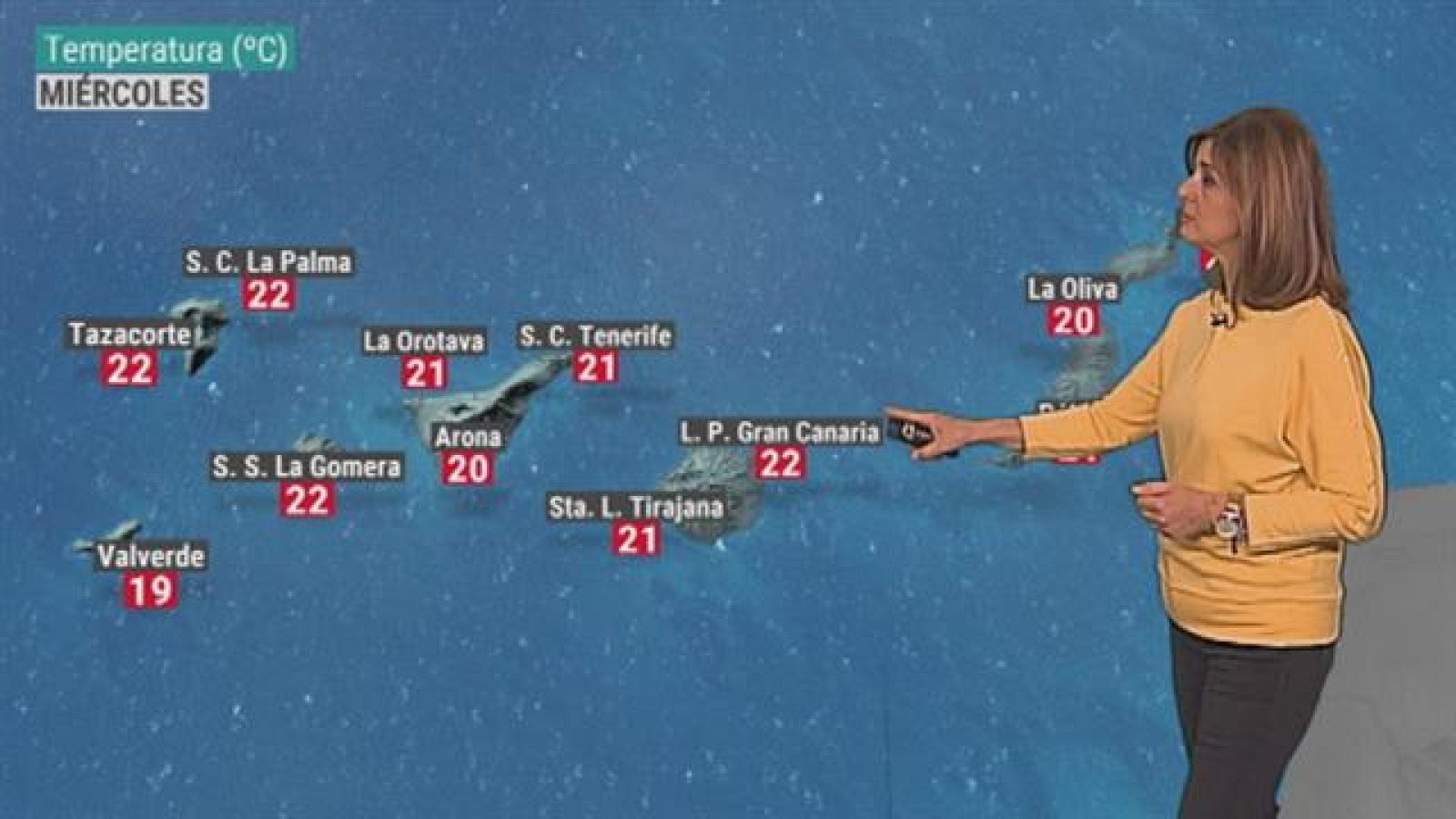 El tiempo en Canarias - 24/04/2019