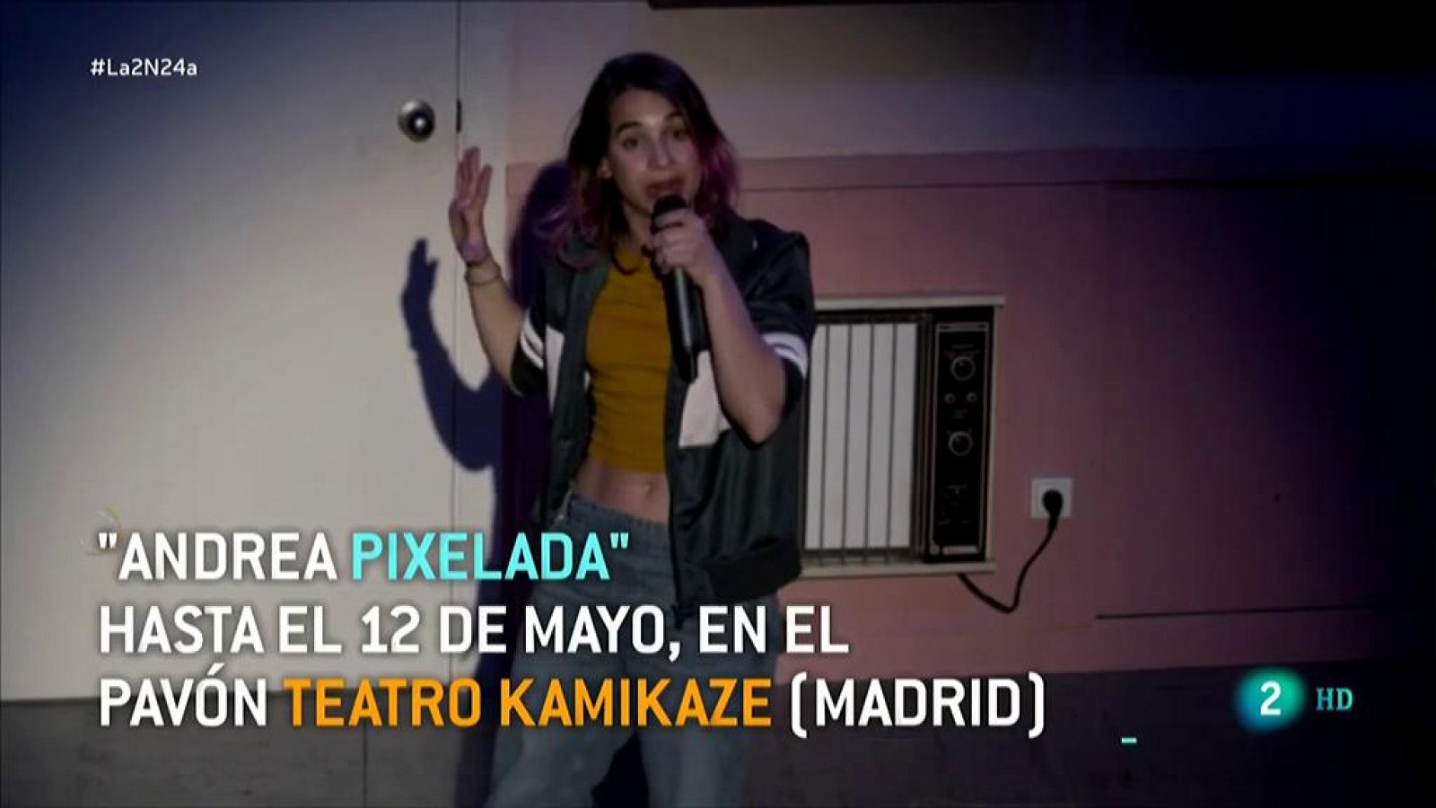 ¿Andrea pixelada", en el Pavón Teatro Kamikaze