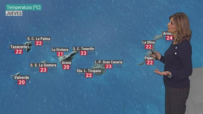 El tiempo de Canarias - 25/04/2019