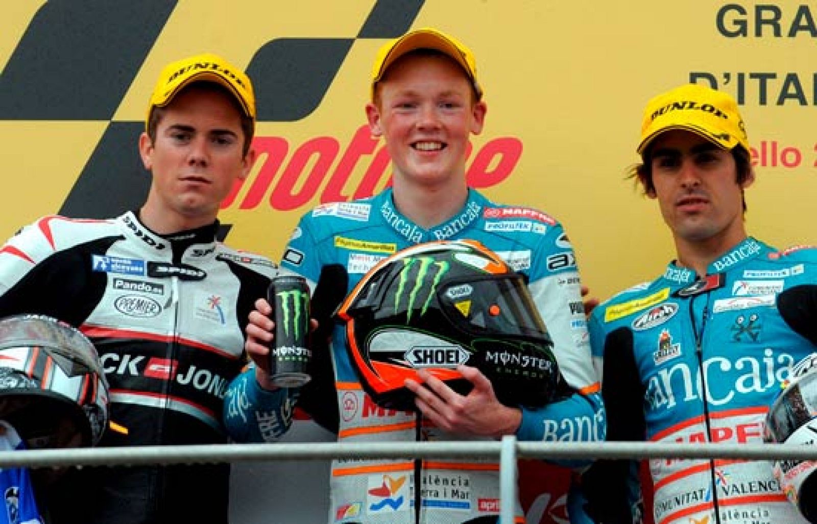 Carrera íntegra de la categoría de 125 cc disputada en el Gran Premio de Italia.