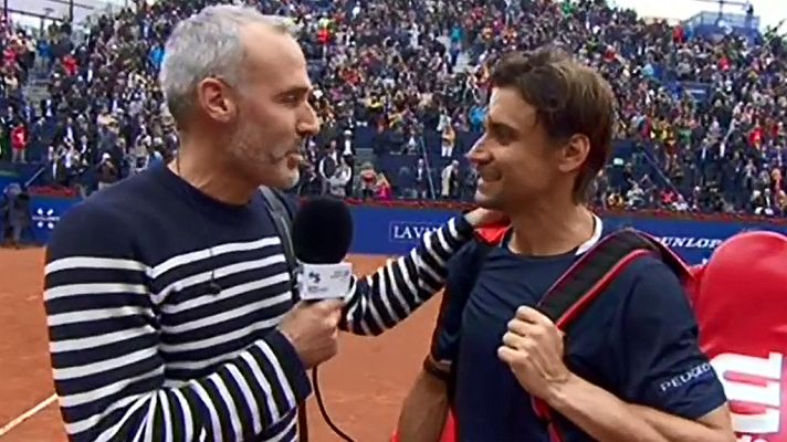 Tenis - Ferrer: " Estoy muy feliz de haberme despedido ante Rafa"