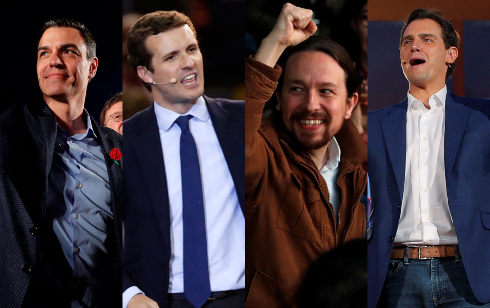 Los partidos cierran la campaña en Madrid y Valencia tratando de convencer a los indecisos y apelando al voto útil