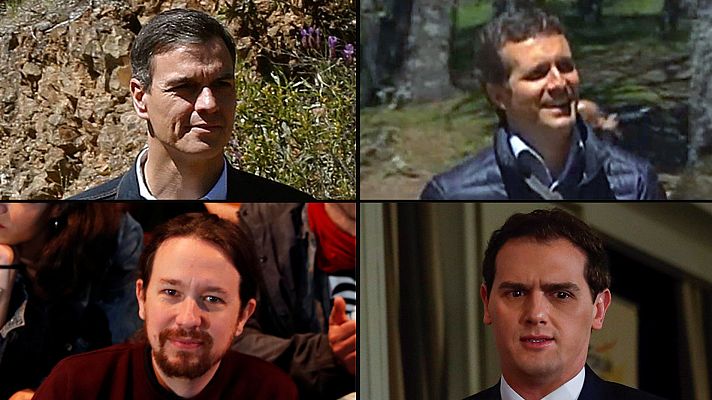Telediario 1 - Los principales candidatos aprovechan la jornada de reflexión para descansar