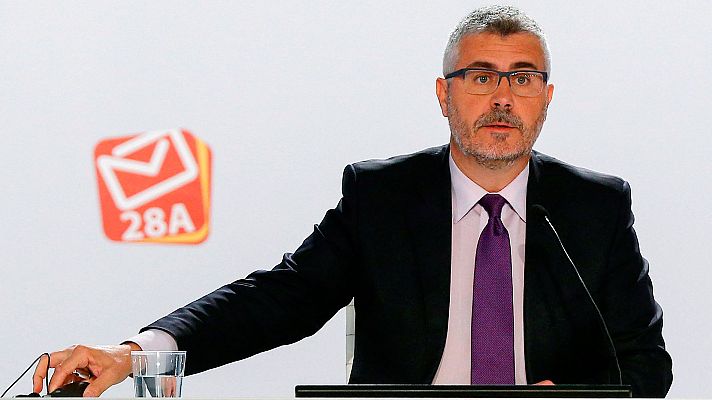 Telediario 1 - "Todo preparado" para la jornada electoral del 28A