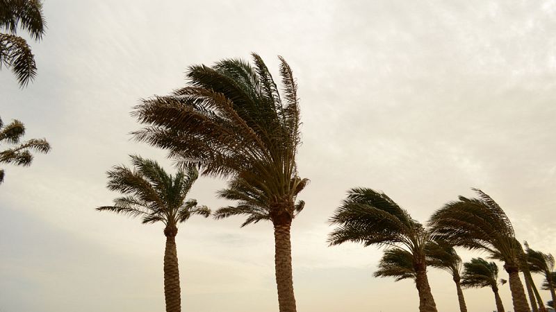 Fuertes vientos en el levante y sur peninsular