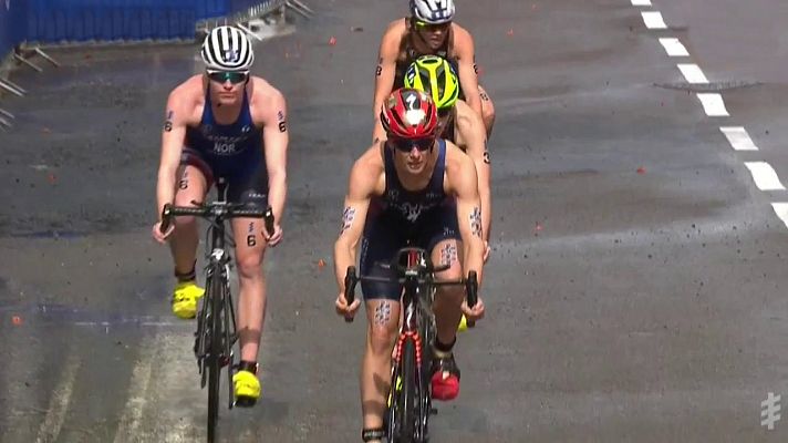 Triatlón - ITU World Series 2019 Carrera Élite Femenina Prueba Bermuda