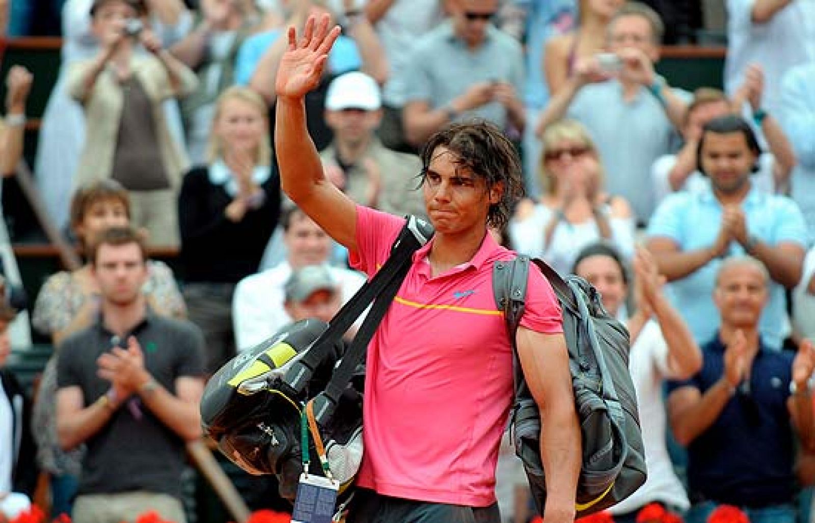 Nadal demuestra que es humano