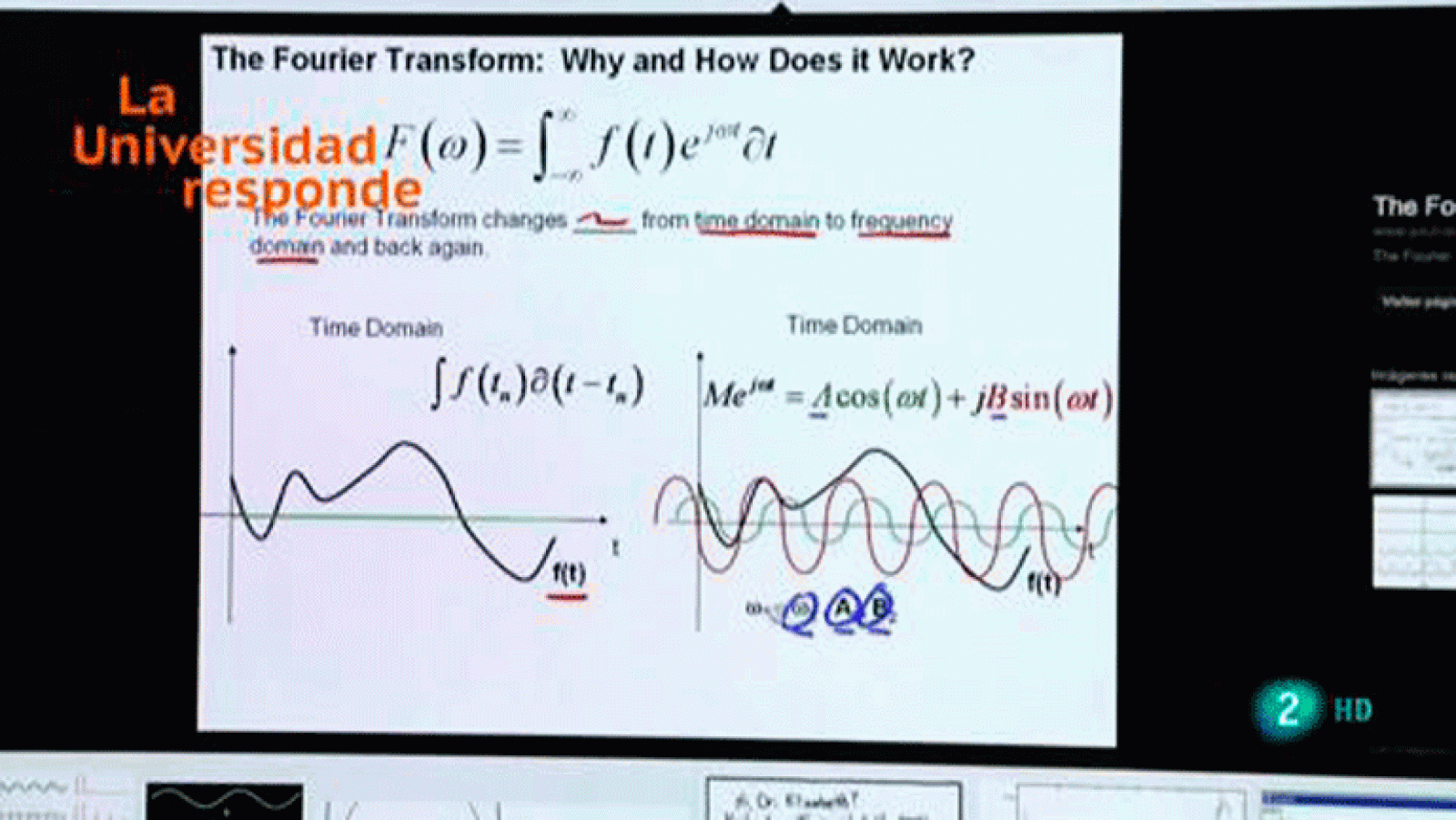 La aventura del saber. La Universidad Responde. Universidad de las Islas Baleares:  ¿Qué relación tienen las matemática