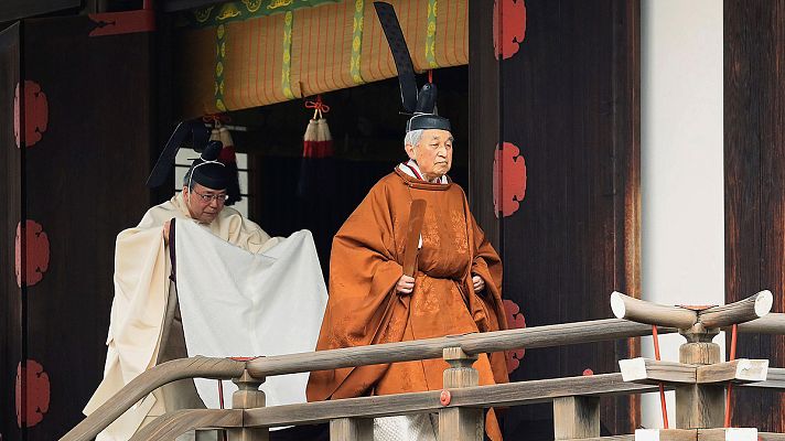 Telediario 1 - La era del emperador Akihito de Japón llega a su fin con su abdicación