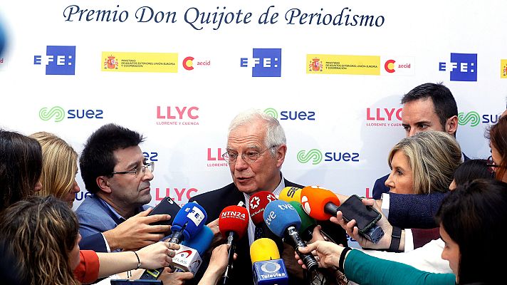 Telediario 1 - Borrell: "Nos encontramos en el peor de los escenarios que podríamos imaginar"