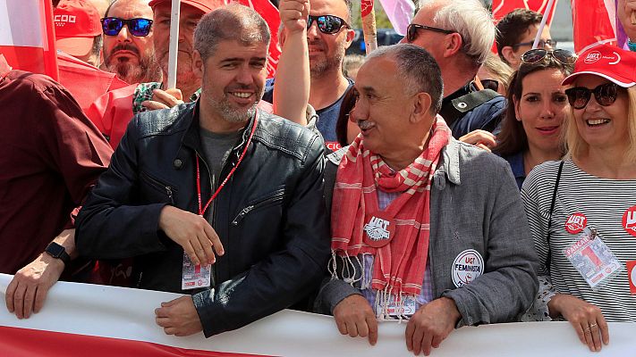 Informativo 24h - Los sindicatos abogan por un gobierno progresista con un acuerdo de legislatura