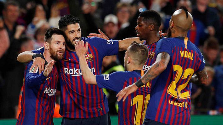 Telediario 1 - El Barça quiere acercarse al triplete venciendo al Liverpool en el Camp Nou
