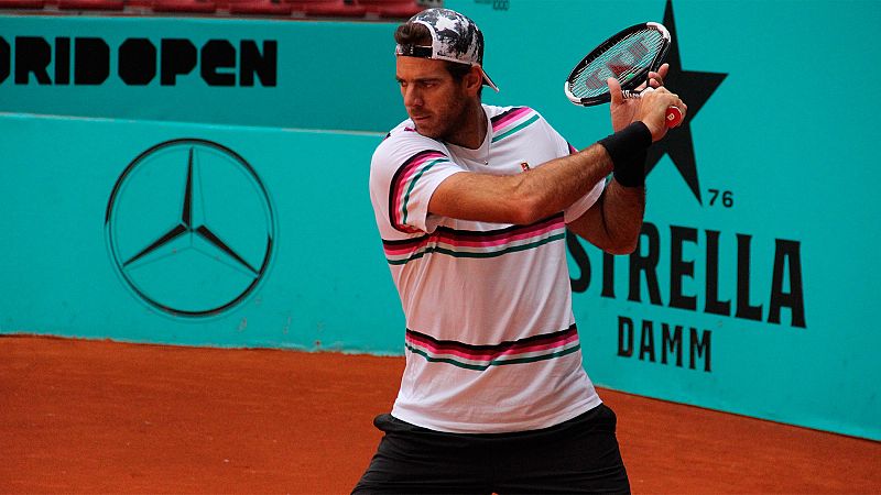 Del Potro prepara su regreso a las pistas en Madrid