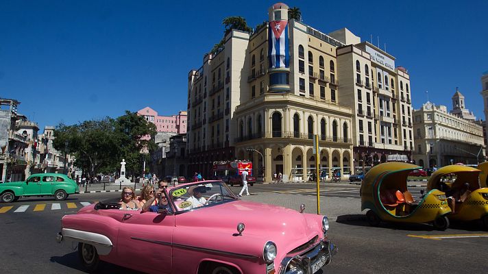 Telediario 1 - EE.UU. aplica la Ley Helms-Burton contra Cuba