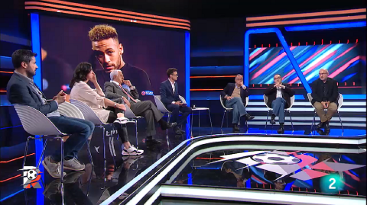 El rondo - Neymar no aixeca cap