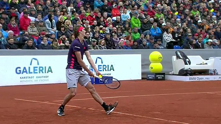 Tenis - ATP 250 Torneo Múnich 1/4 Final: A. Zverev - C. Garín