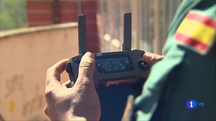 Telediario 1 - Este Viñarock se ve y se vigila desde el aire