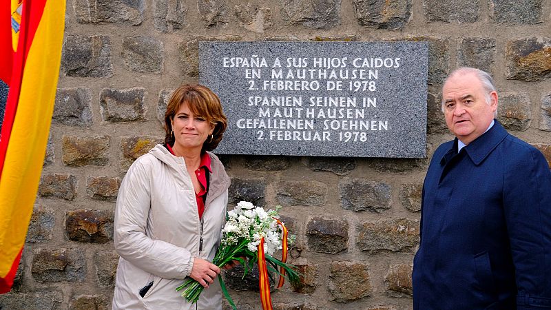 La ministra de Justicia abandona el homenaje a los deportados en Mauthausen al citar la Generalitat a los "presos políticos"