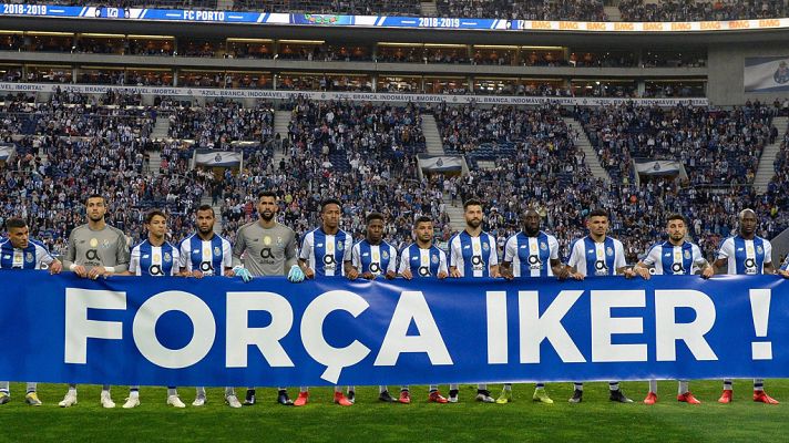 Telediario 1 - El Oporto lanza un mensaje de apoyo a Casillas