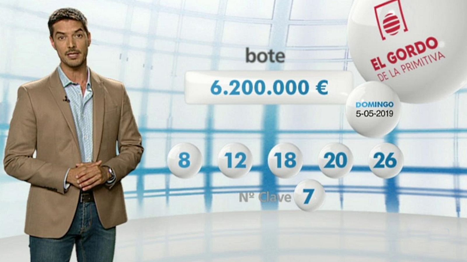 El Gordo de la Primitiva - 05/05/19 - ver ahora