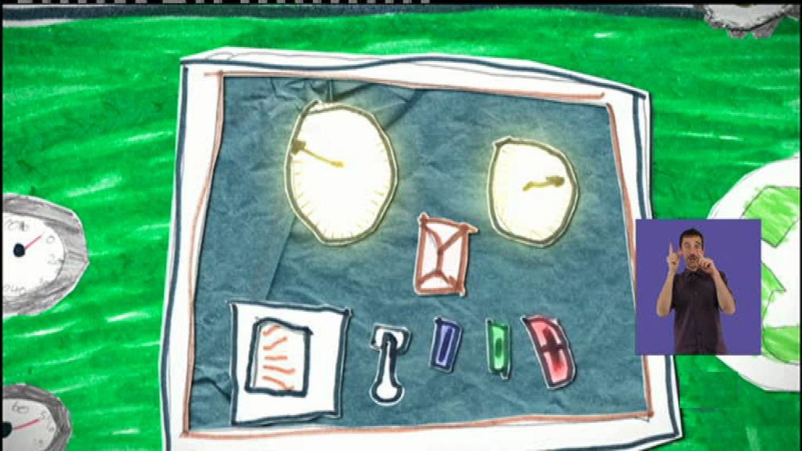 Olive y la máquina de reciclaje - Olive la pequeña avestruz | Ver