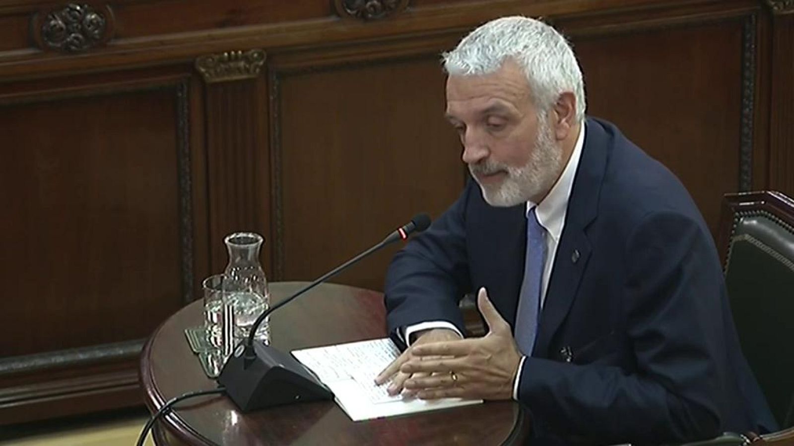 Josep Guillot, representante sindical de los Mossos: "Si hubiera habido injerencias de Forn, lo hubiéramos denunciado"