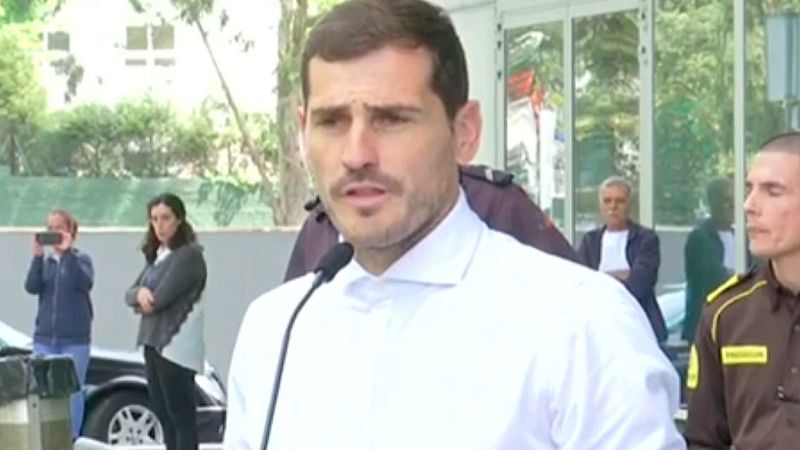 Casillas sale del hospital cinco días después de sufrir un infarto