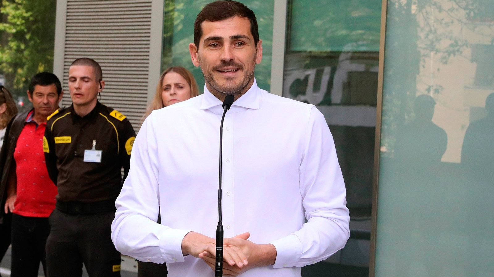 Casillas: "Lo importante es estar aquí"