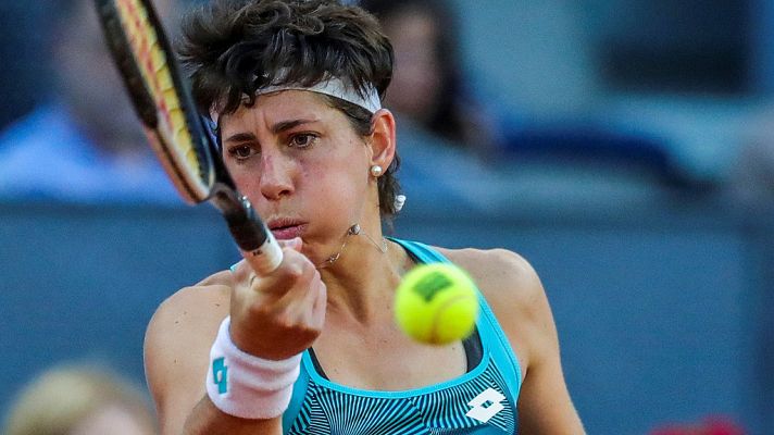 Madrid Open de Tenis - Carla Suárez se despide de Madrid tras caer ante Kuzmova