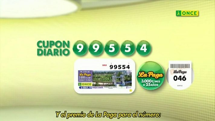 Sorteos ONCE - Sorteo ONCE - 06/05/19