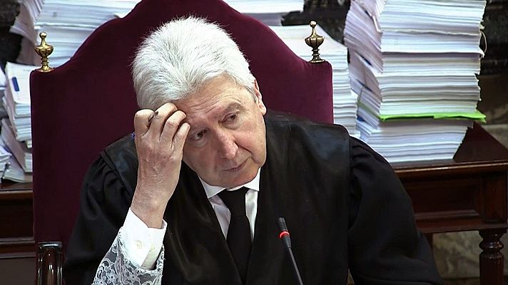 Informativo 24h - Marchena recrimina al fiscal que "reproche" a una testigo que fuera a votar el 1-O