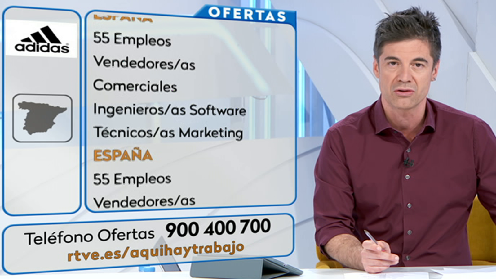 Aquí hay trabajo - 08/05/19 - ver ahora