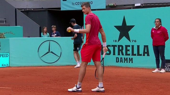 Madrid Open de Tenis - ATP Mutua Madrid Open: L. Pouille - H. Hurkacz