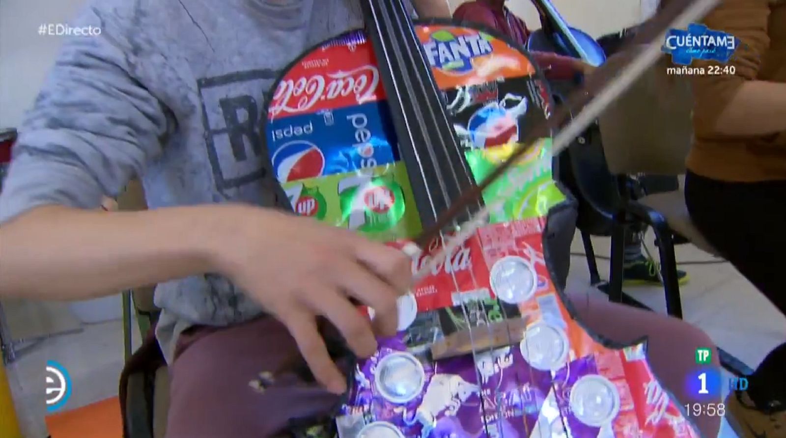 Instrumentos con material reciclado - España Directo | Ver